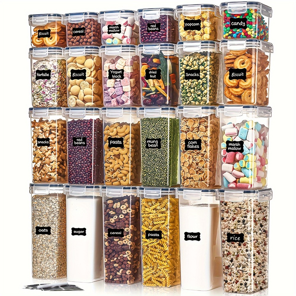 Kitchen Zo - 24 pièces de contenants de stockage