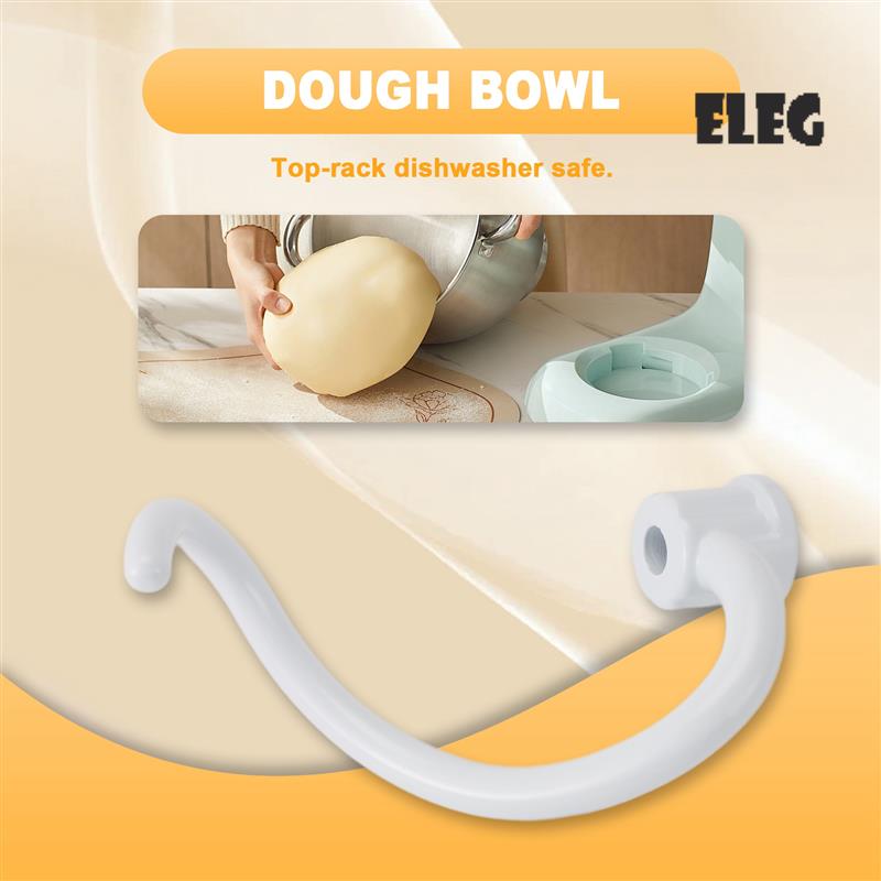 Stand Mixer Bowl - ELEG-crochet à pâte en métal à