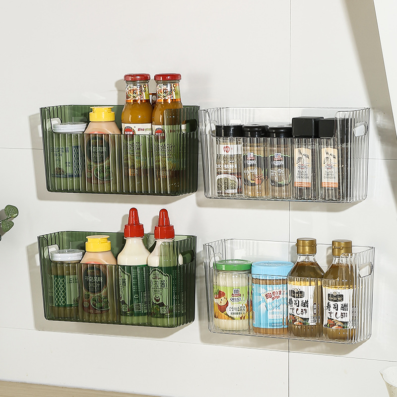 Kitchen Zo - Boîte de rangement autocollante pour réfrigérateur,