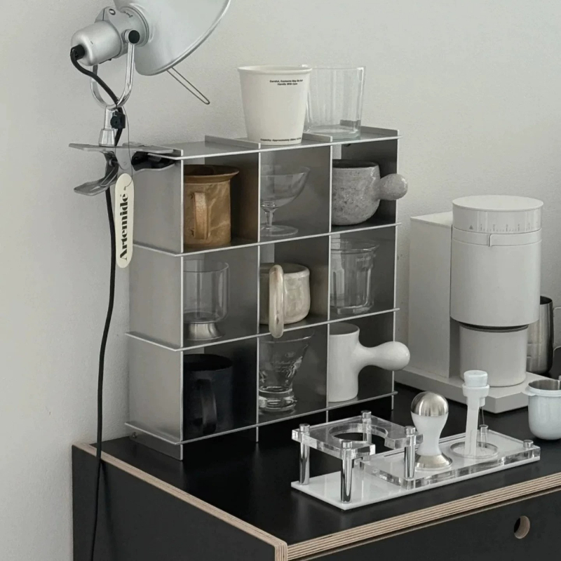 Kitchen Zo - Étagère de rangement minimaliste en alliage