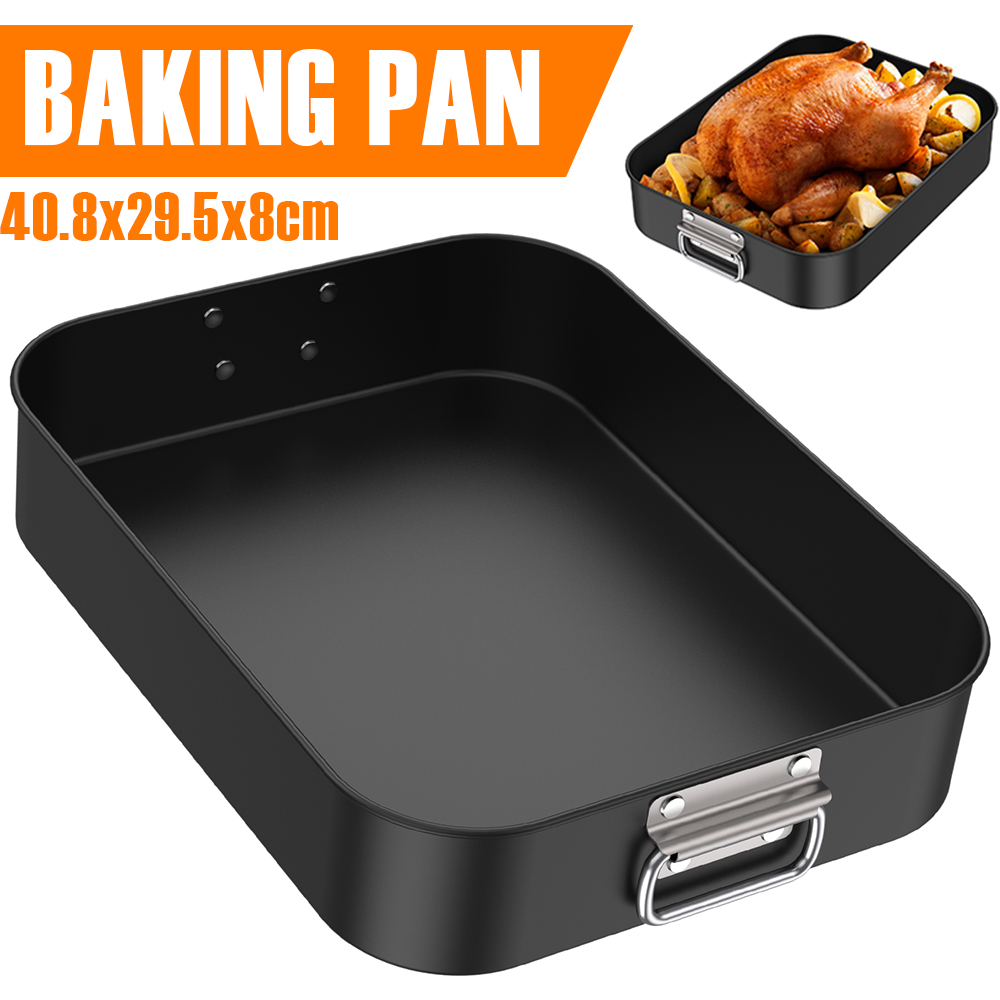 Kitchen Baking Pan Storage - Poêle à rôtir jetable rectangulaire en