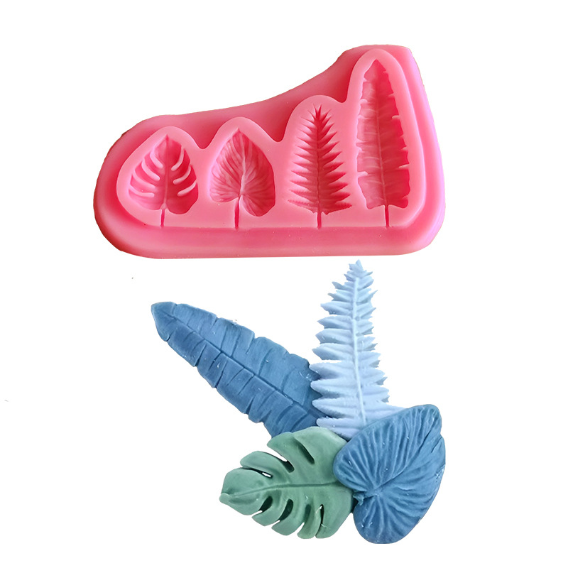 Kitchen Appliances For Baking - Moules en Silicone feuilles de palmier