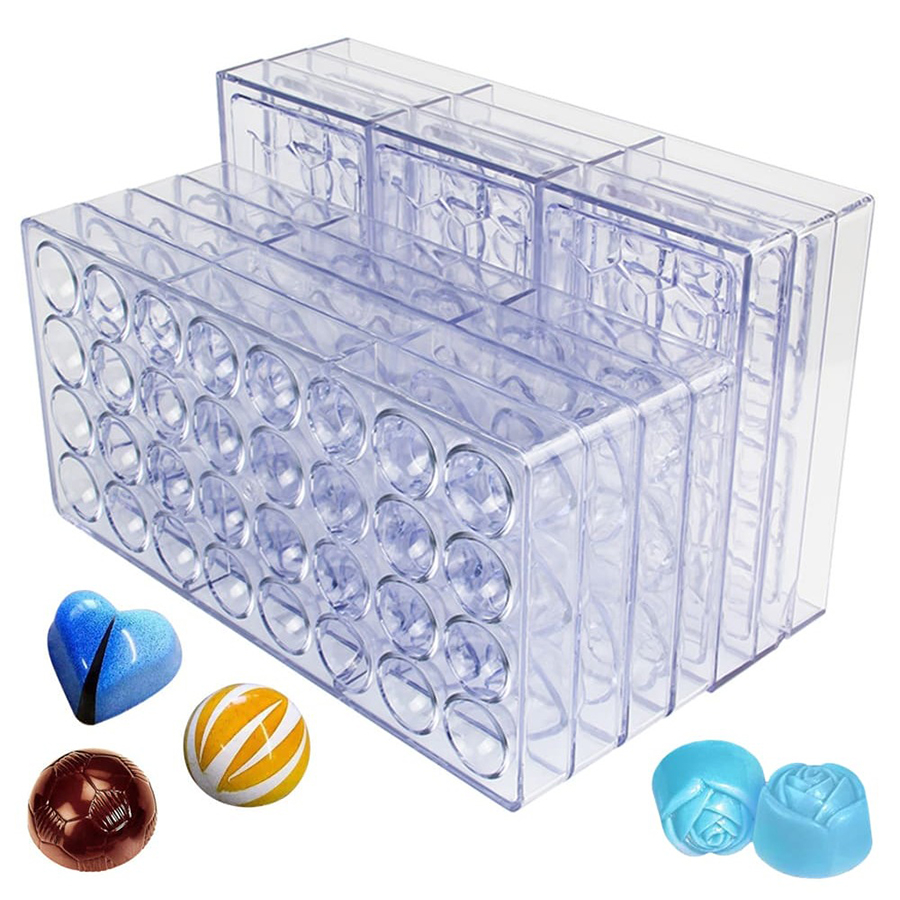 Kitchen Appliances For Baking - Moule à chocolat en plastique, 24