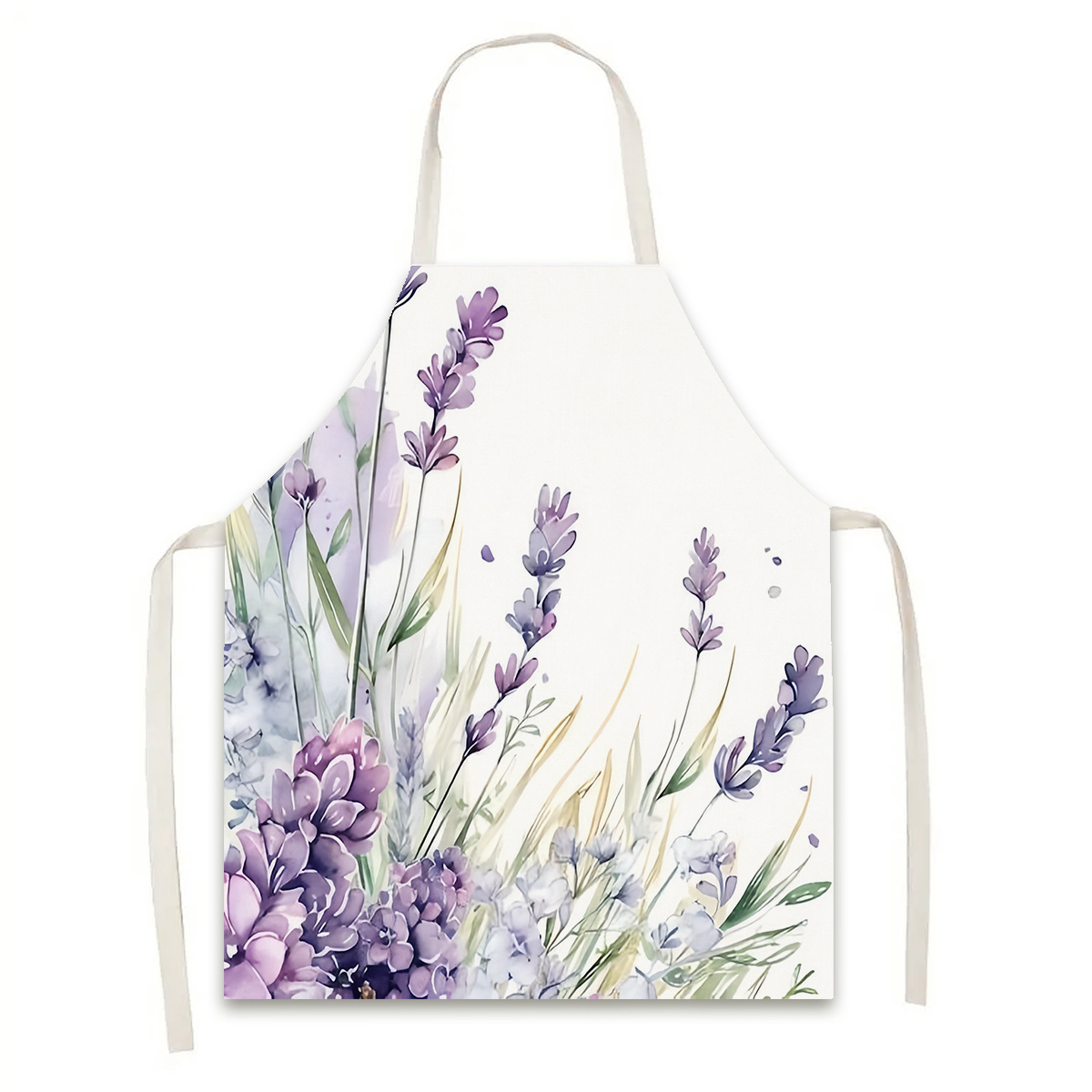 Kitchen Witch Baking - 1 tablier en lin motif chaudron