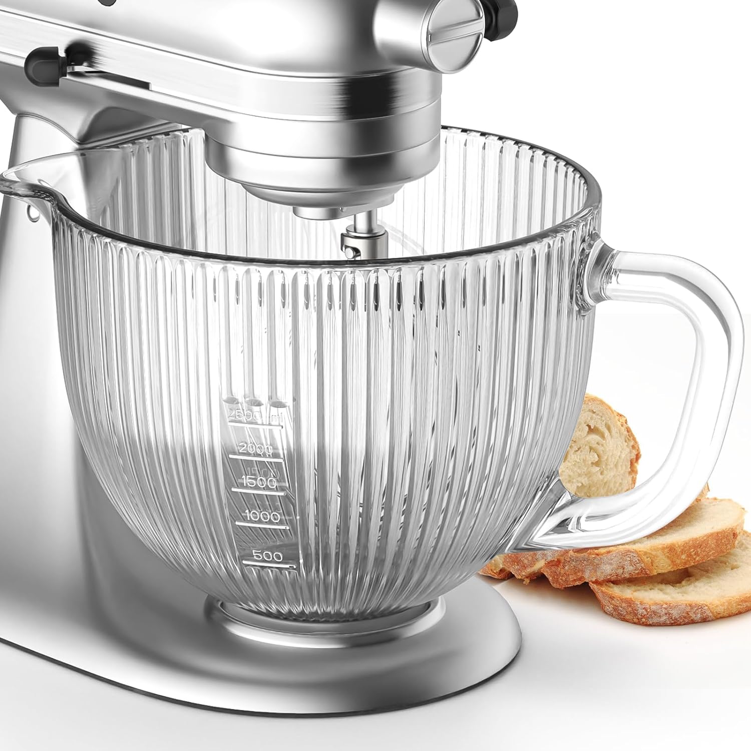 Stand Mixer Bowl - GVODE Bol en verre pour mélangeur
