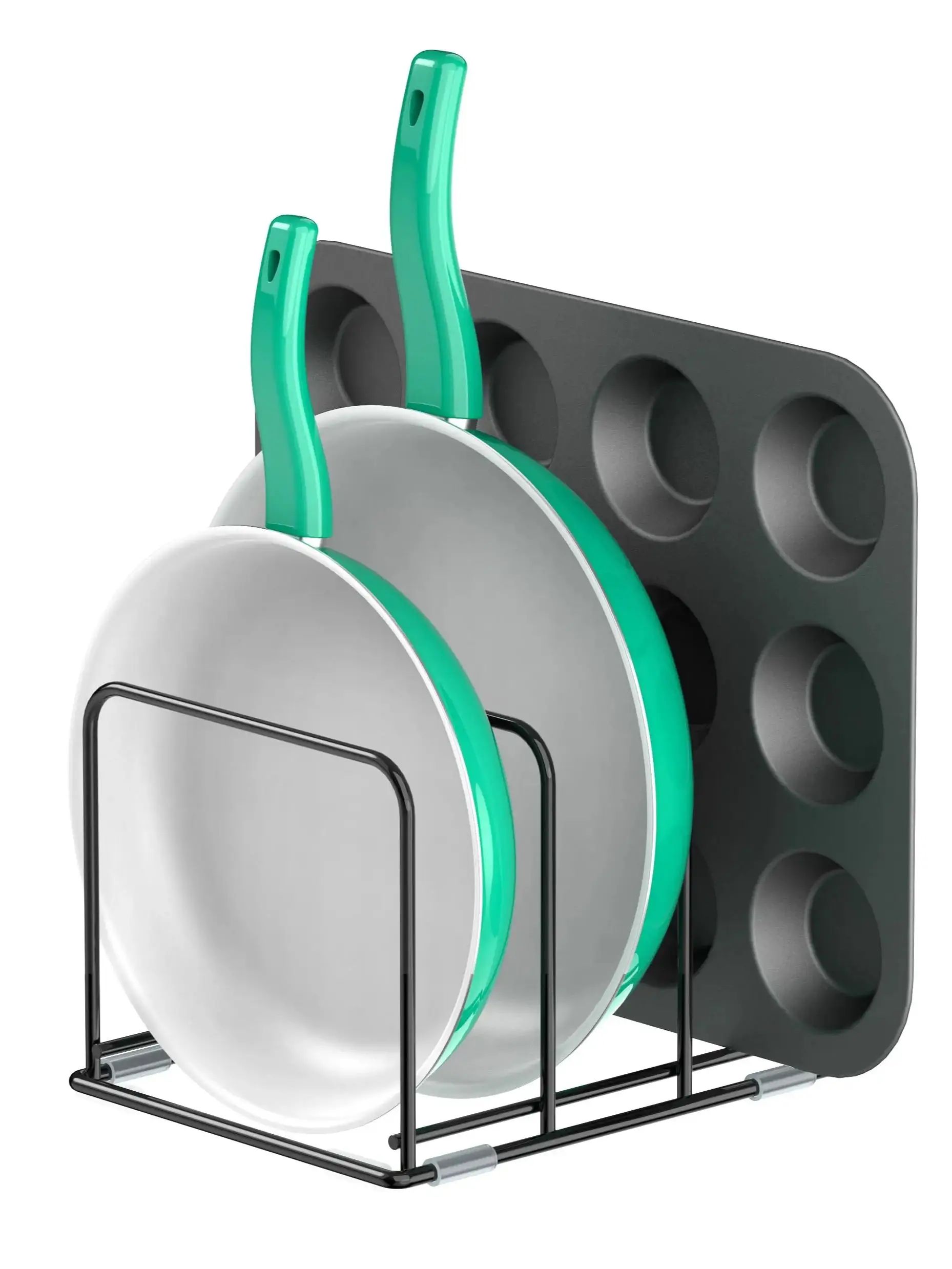 Kitchen Baking Pan Storage - Organisateur de casseroles, organisateur d'armoire de