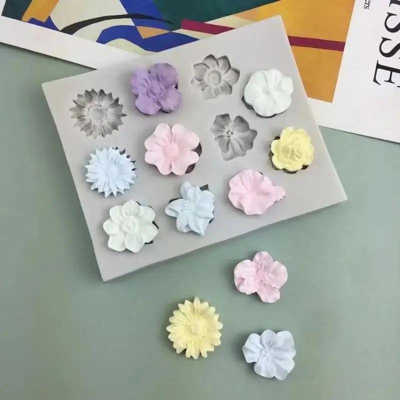 Mini Kitchen Baking - Mini petite fleur moule en Silicone