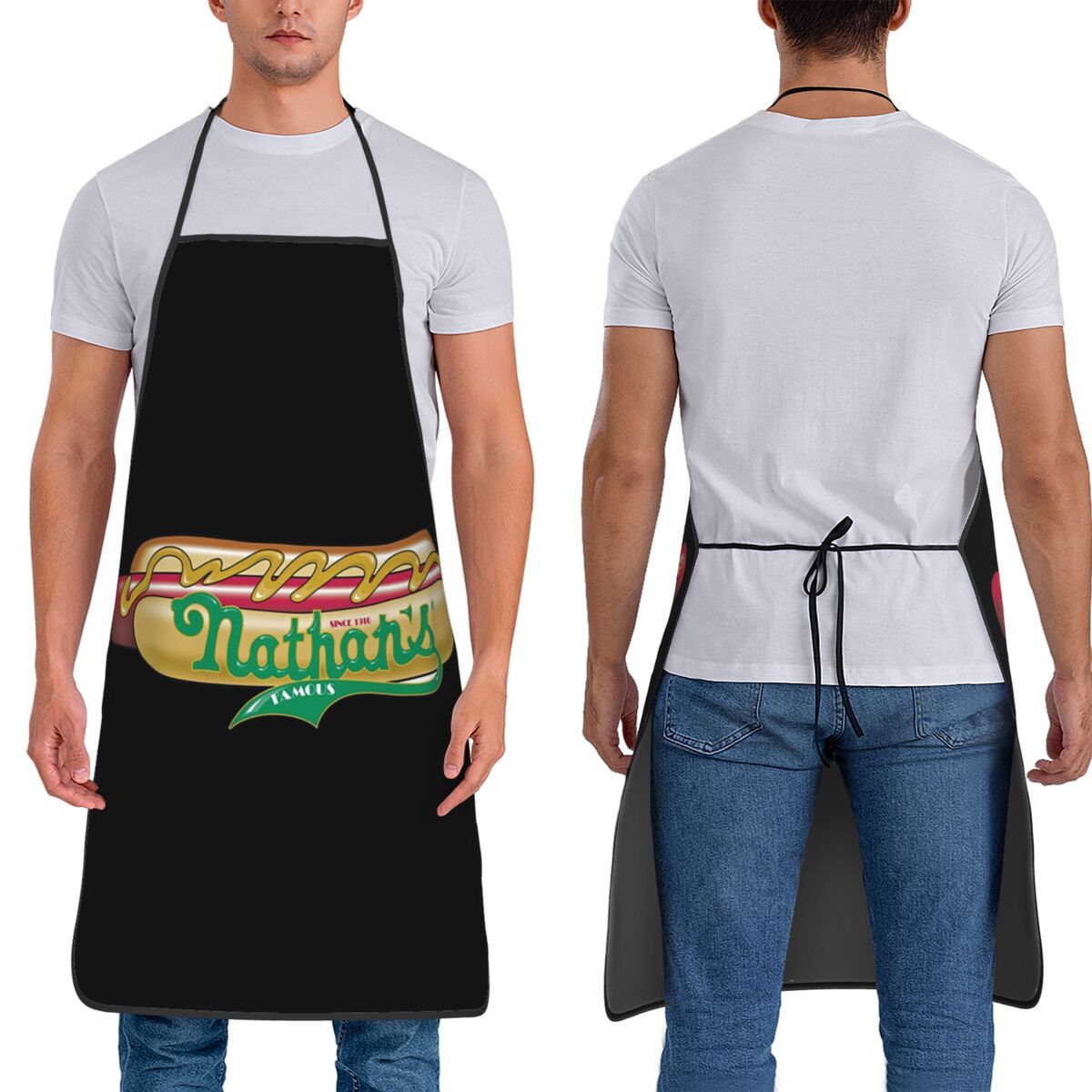 Kitchen Baking Island - Nathans Coney Island (3) Tablier Chef