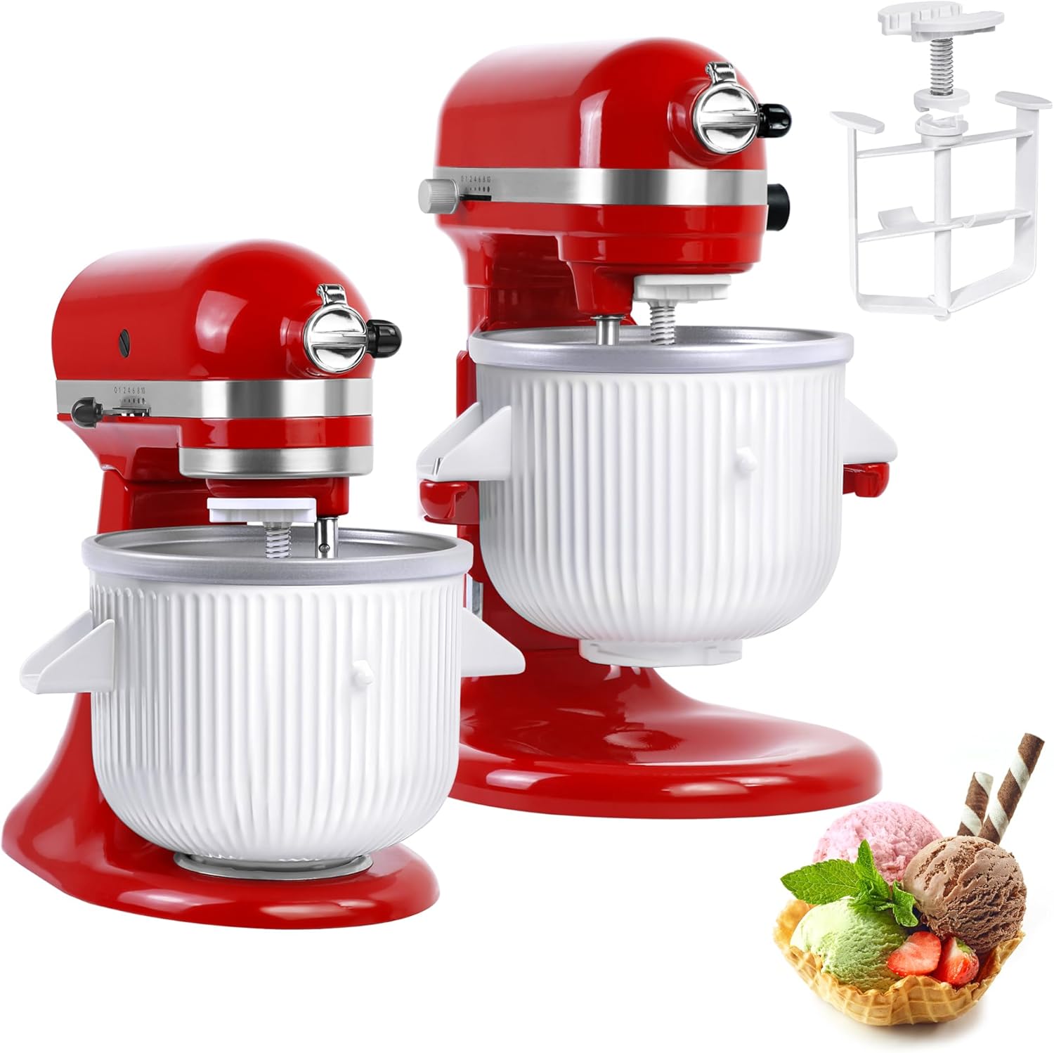 Stand Mixer Bowl - Accessoire de machine à crème glacée