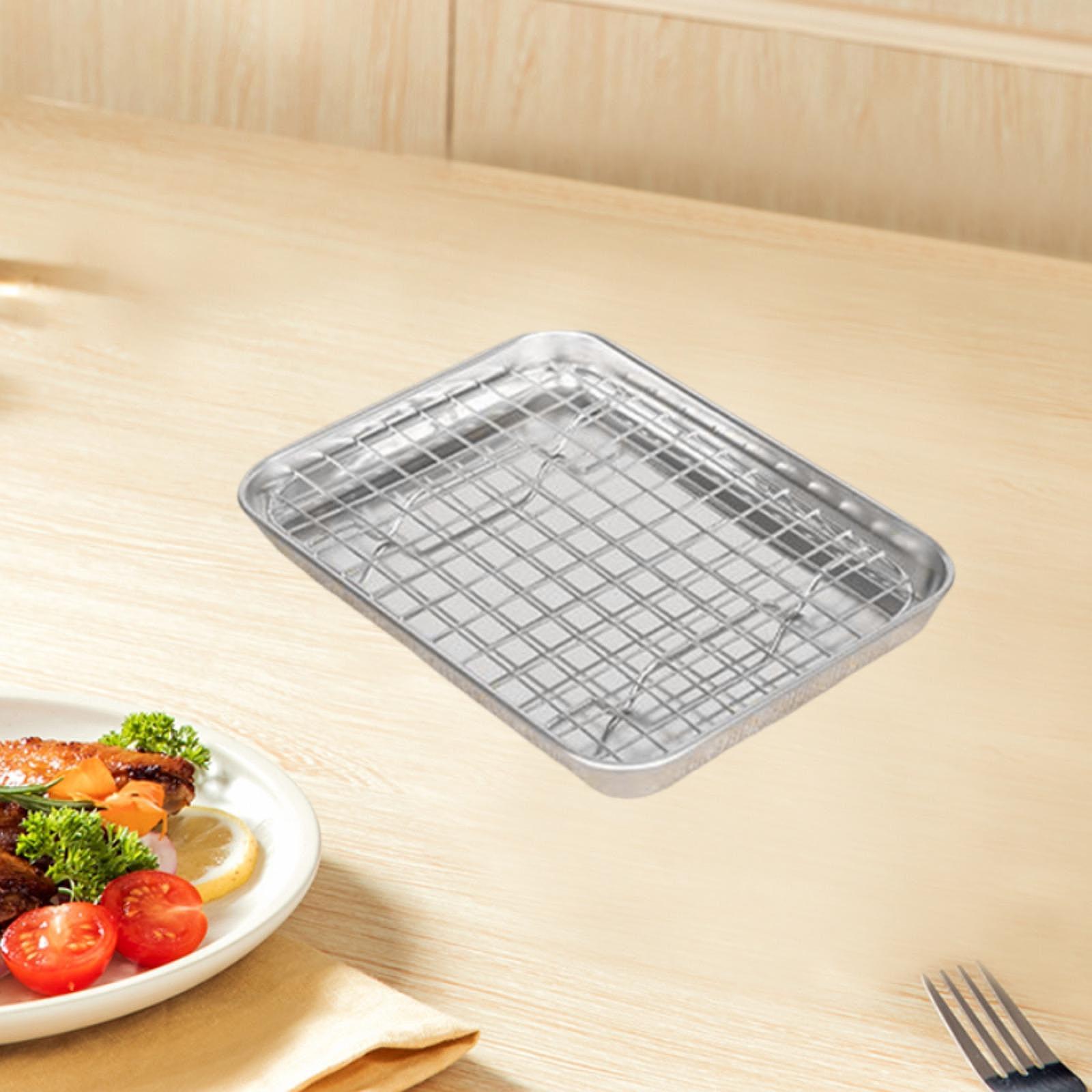 Kitchen Baking Pan Storage - Plaque à pâtisserie avec grille de