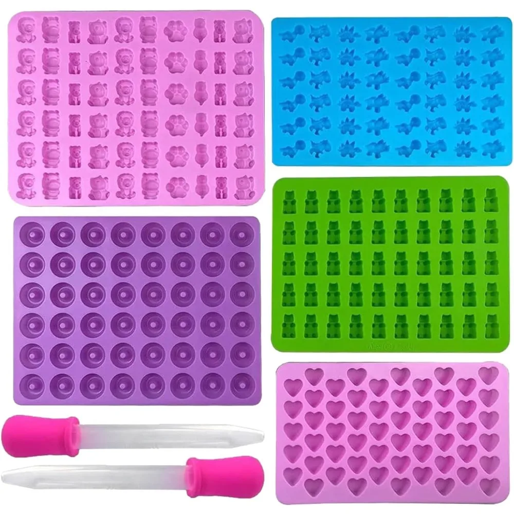 Kitchen Baking Tray Set - Moules à bonbons en Silicone avec