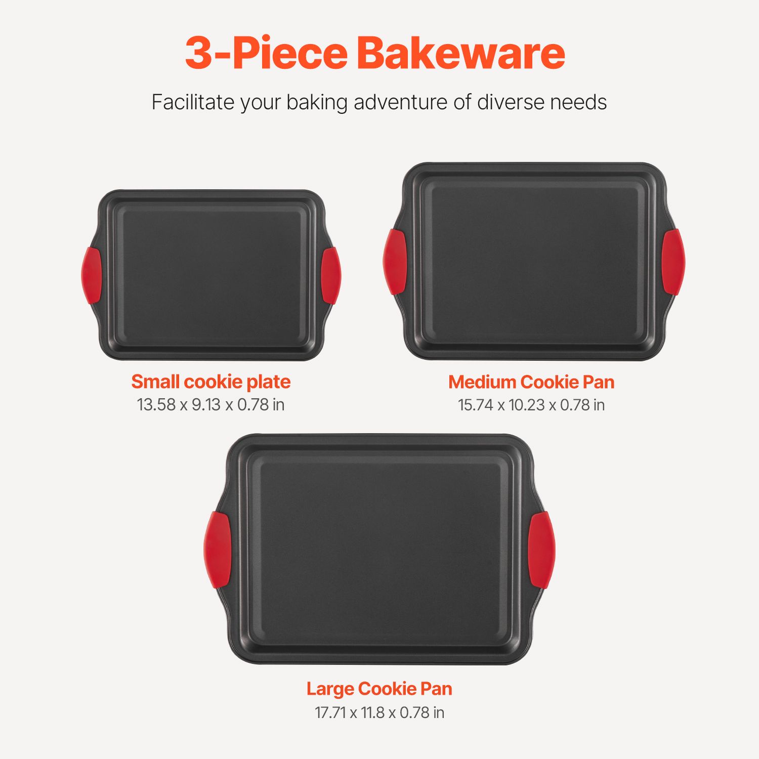 Ensemble de moules à pâtisseri - Kitchen Baking Tray Set avis et prix