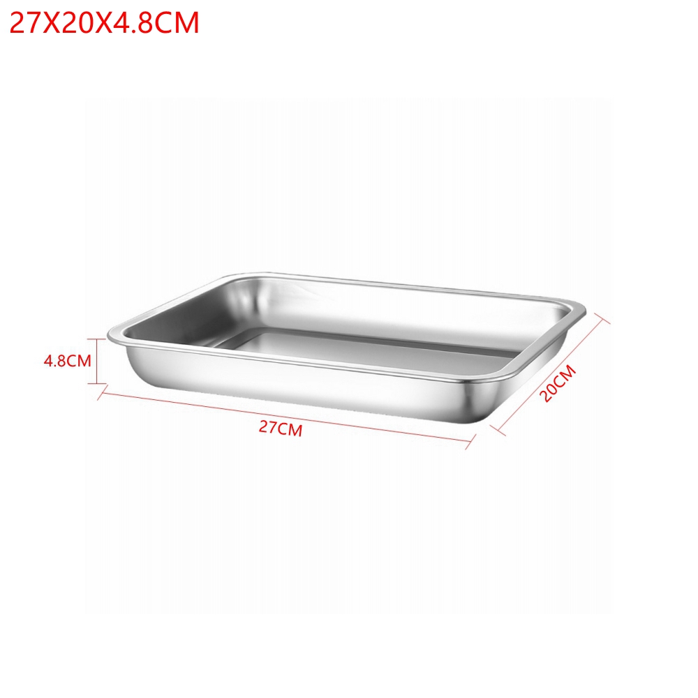 Plateaux alimentaires profonds - Kitchen Baking Pan Storage avis et prix