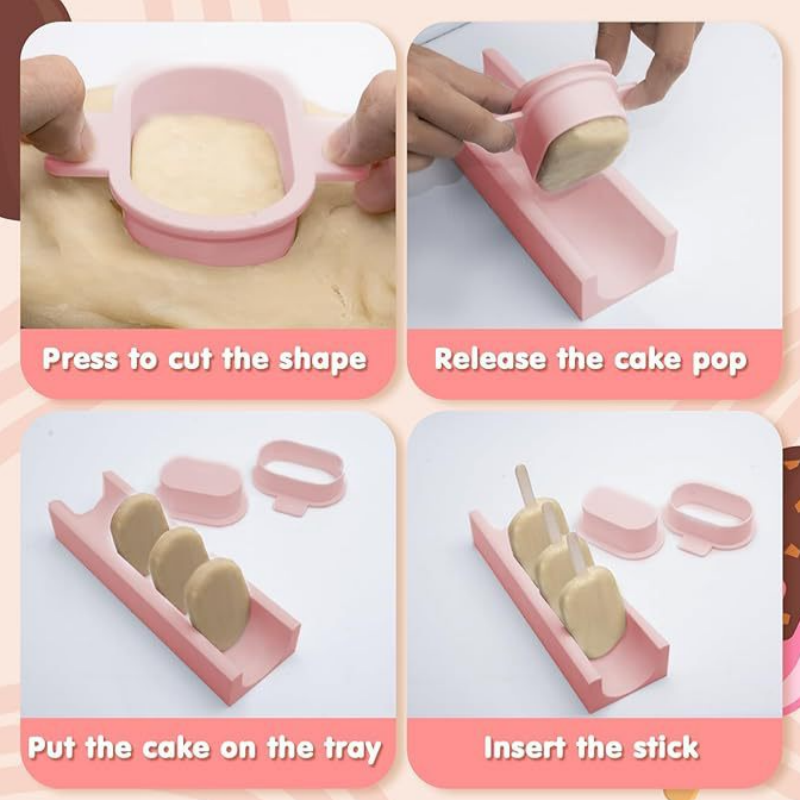 Ensemble de moules à cake pops - Kitchen Baking Tray Set avis et prix