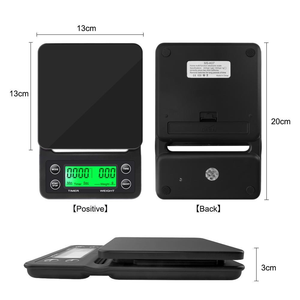 Balance à café à filtre 3kg/0. - Kitchen Baking Timer avis et prix