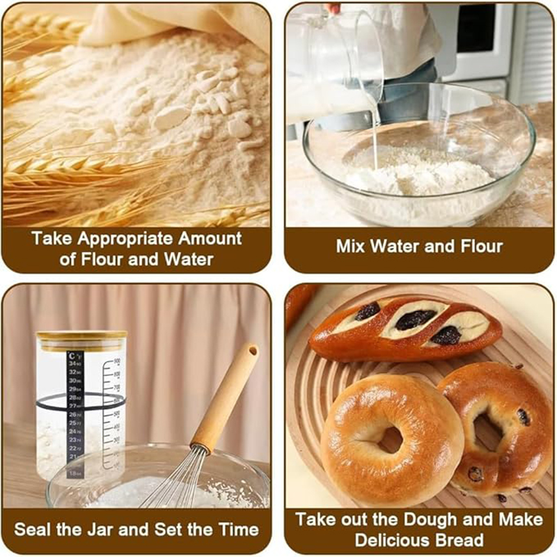 Kit de pot de démarrage au lev - Kitchen Baking Containers avis et prix