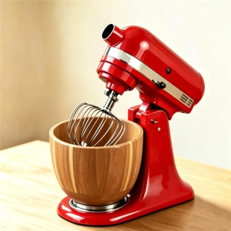 ABMH-Bol mélangeur en bois nat - Stand Mixer Bowl avis et prix