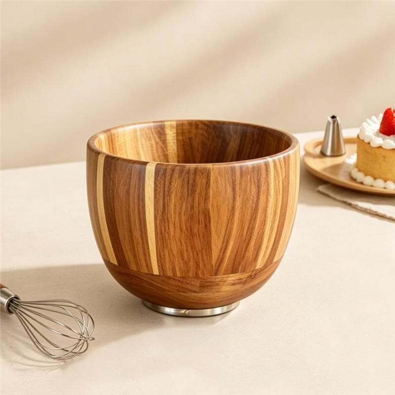 ABMH-Bol mélangeur en bois nat - Stand Mixer Bowl avis et prix