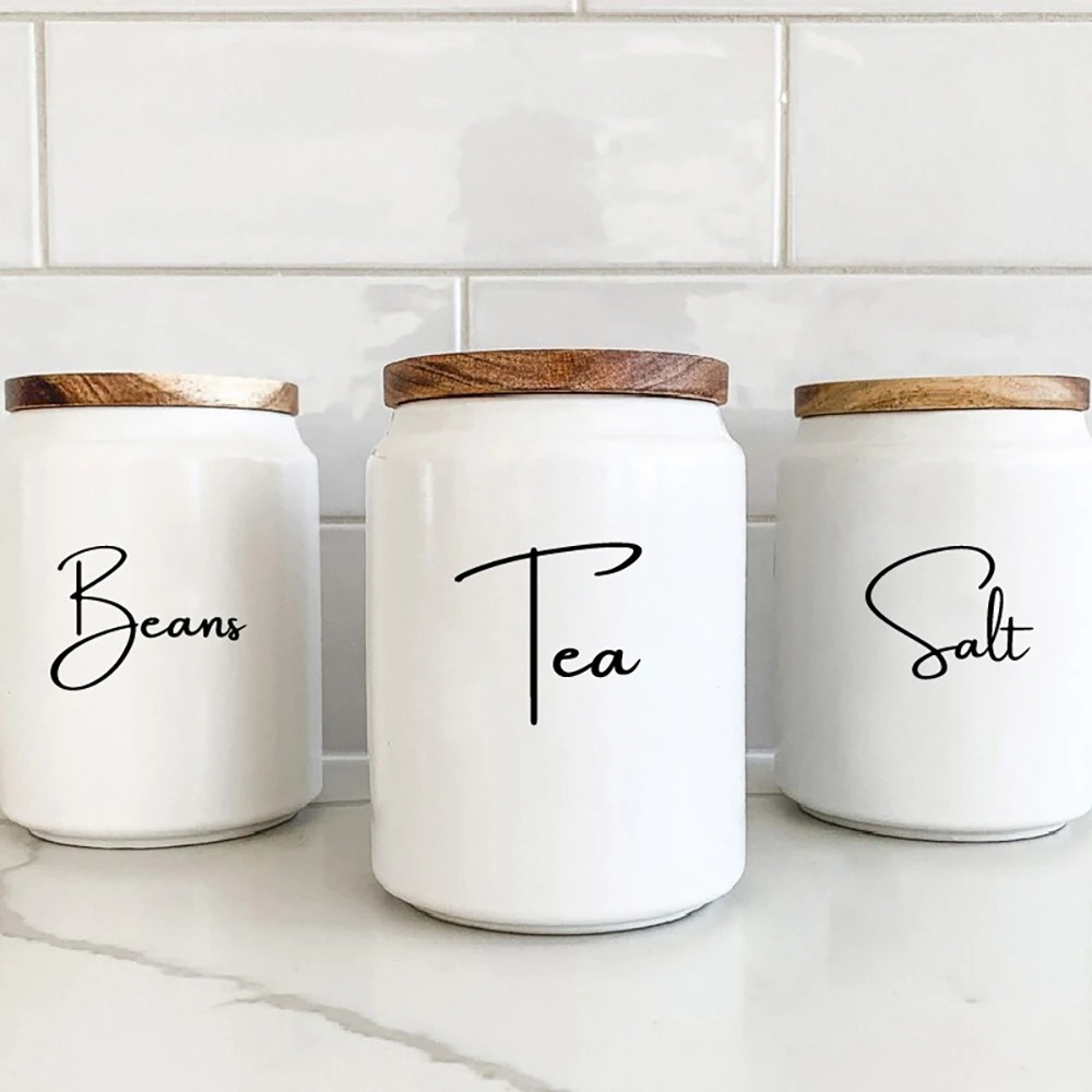 Étiquettes autocollantes imper - Kitchen Baking Quotes avis et prix