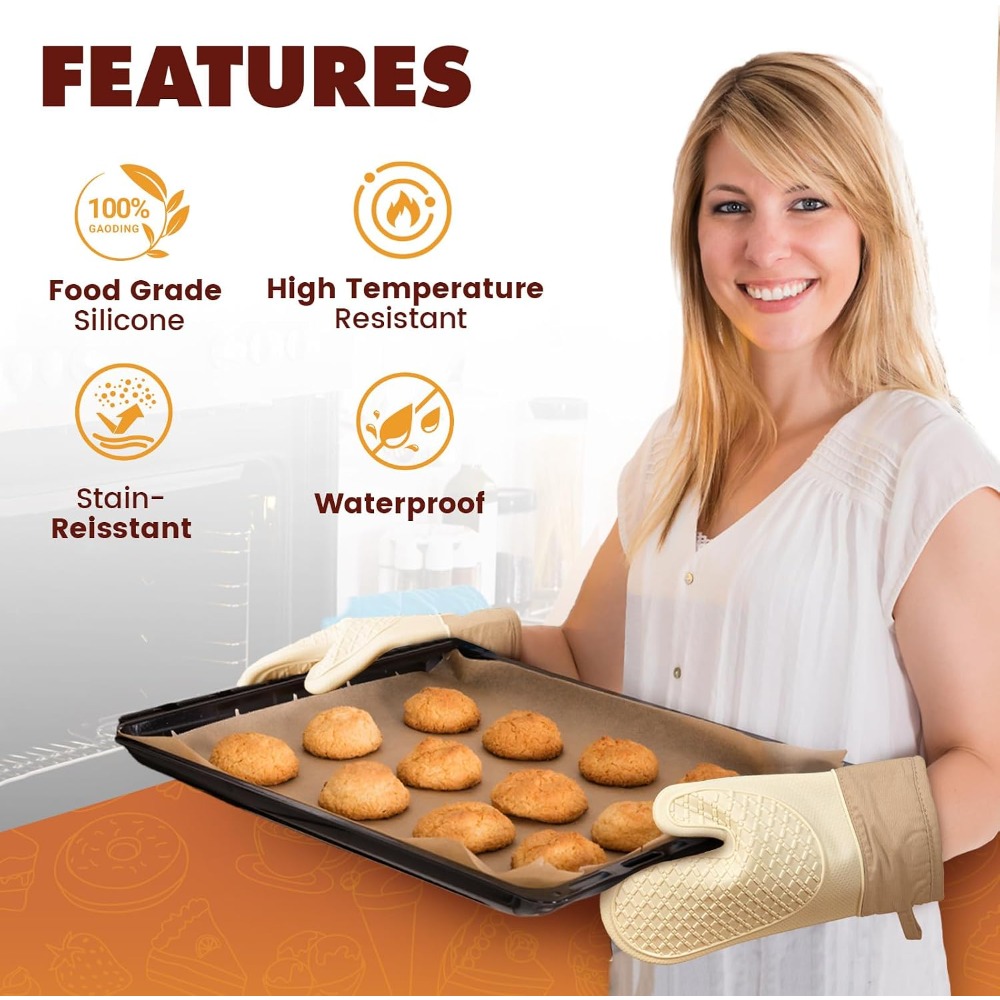 Ensemble de 2 gants de cuisine - Kitchen Baking Tray Set avis et prix