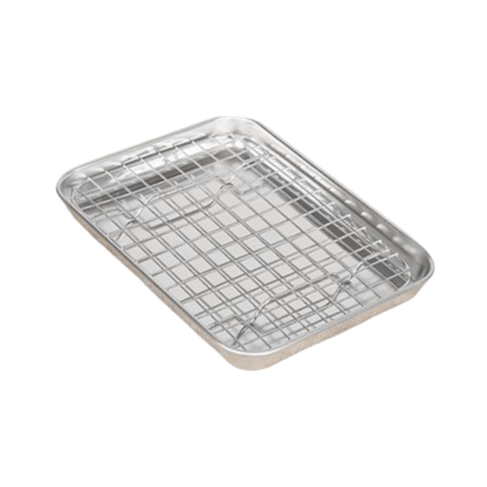 Plaque de cuisson en acier ino - Kitchen Baking Pan Storage avis et prix