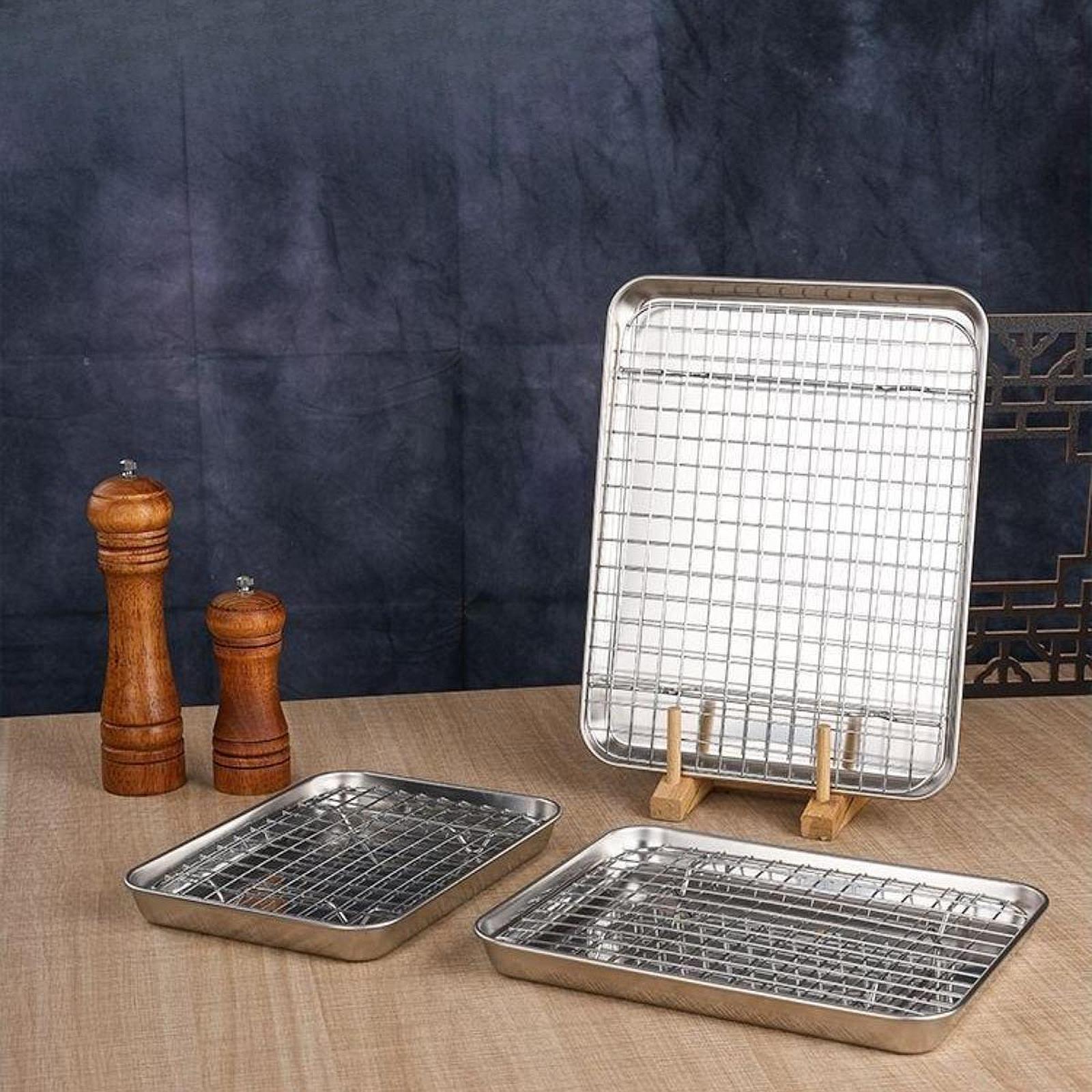 Plaque à pâtisserie avec grill - Kitchen Baking Tray Set avis et prix