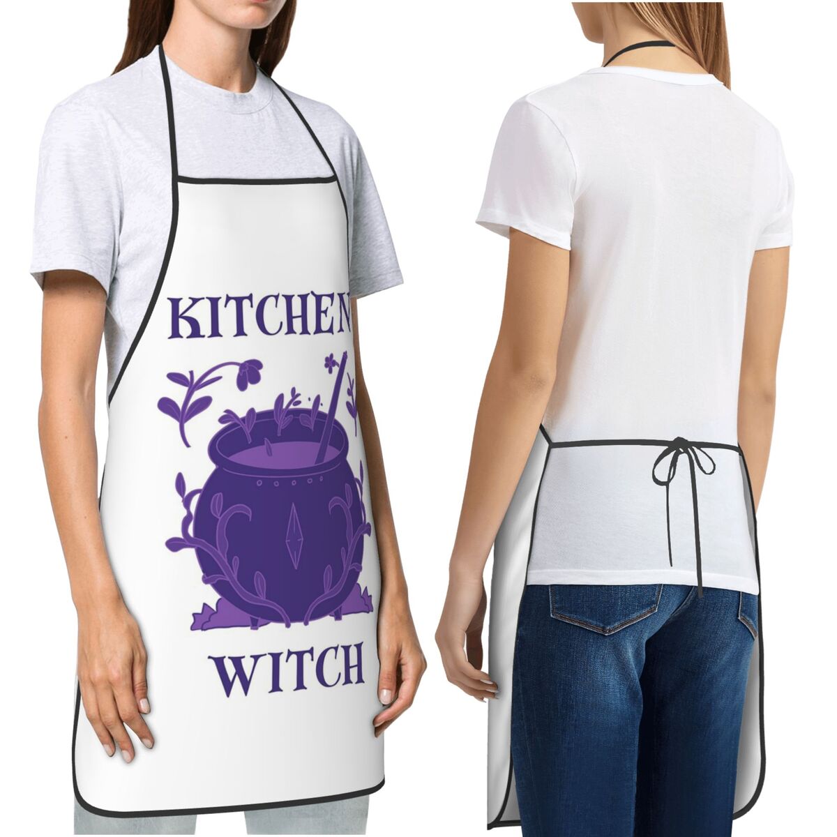Tablier de cuisine violet « Ki - Kitchen Witch Baking avis et prix