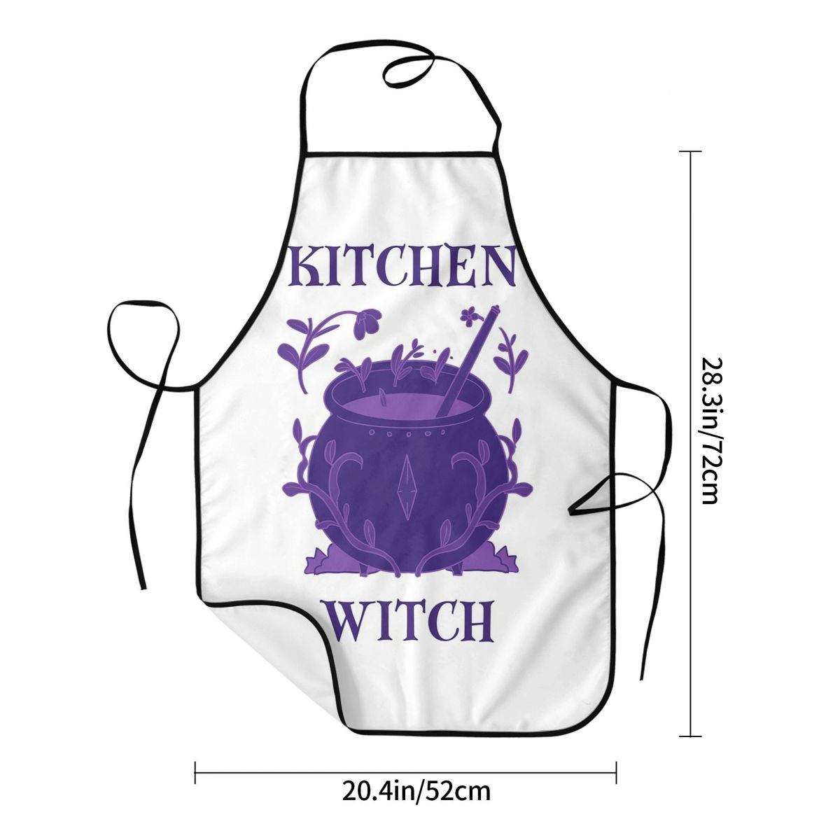 Tablier de cuisine violet « Ki - Kitchen Witch Baking avis et prix