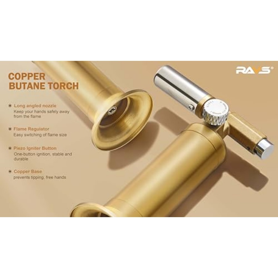 Briquet torche au butane en cu - Kitchen Baking Torch avis et prix