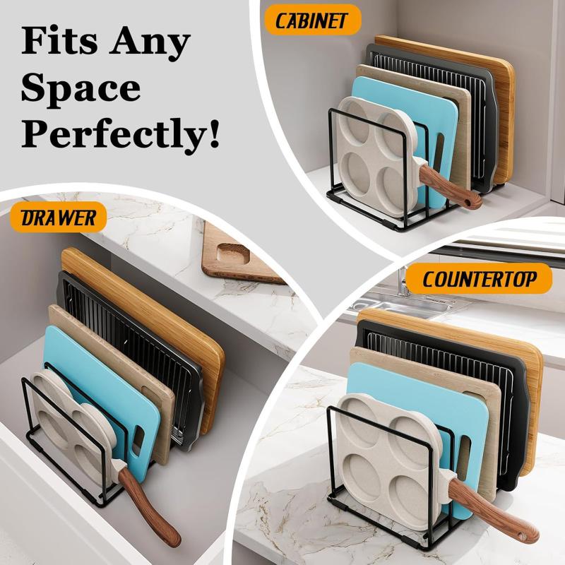 Organisateur de cuisine antidé - Kitchen Baking Pan Storage avis et prix