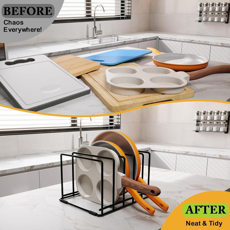 Organisateur de cuisine antidé - Kitchen Baking Pan Storage avis et prix