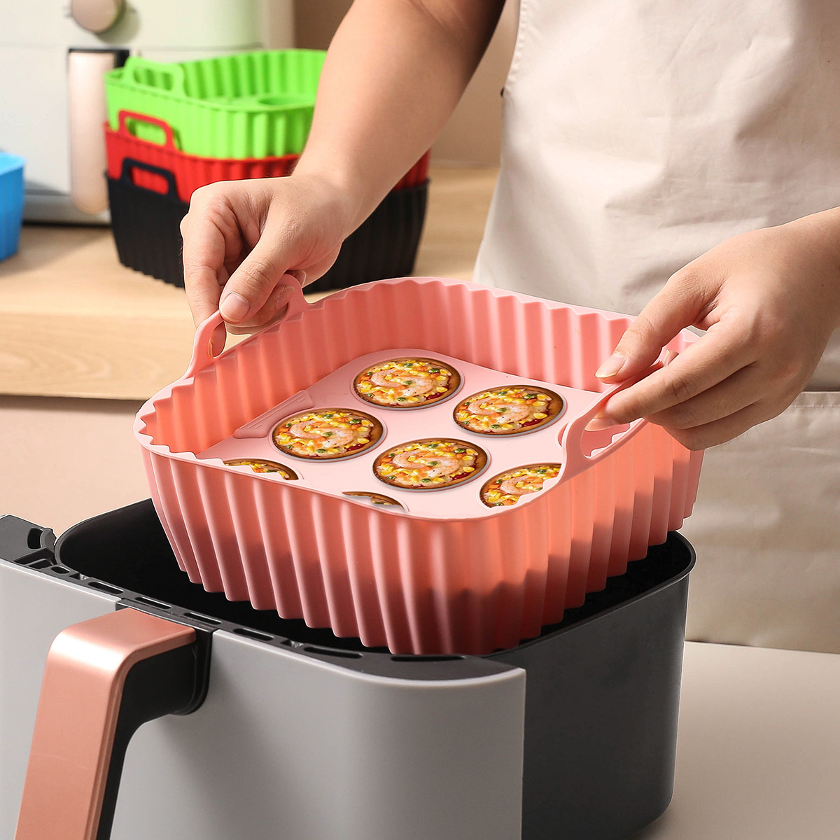 Lot de 2 moules en silicone po - Kitchen Baking Tray Set avis et prix