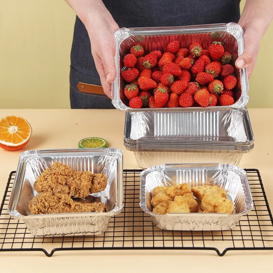 10/20PCS Barquettes jetables e - Kitchen Baking Pan Storage avis et prix