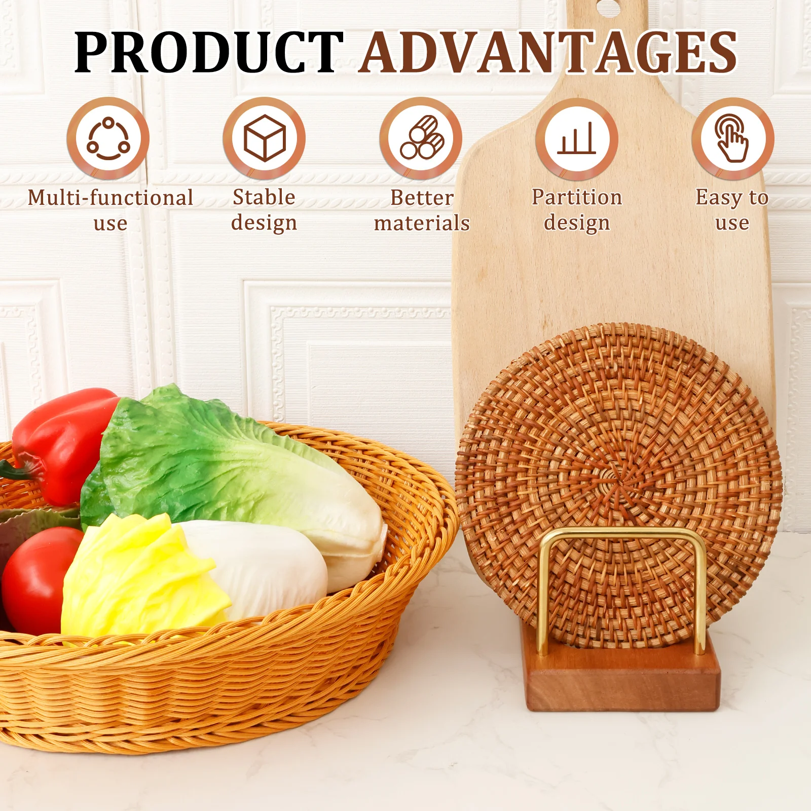 Support pour couvercles de cas - Kitchen Baking Pan Storage avis et prix