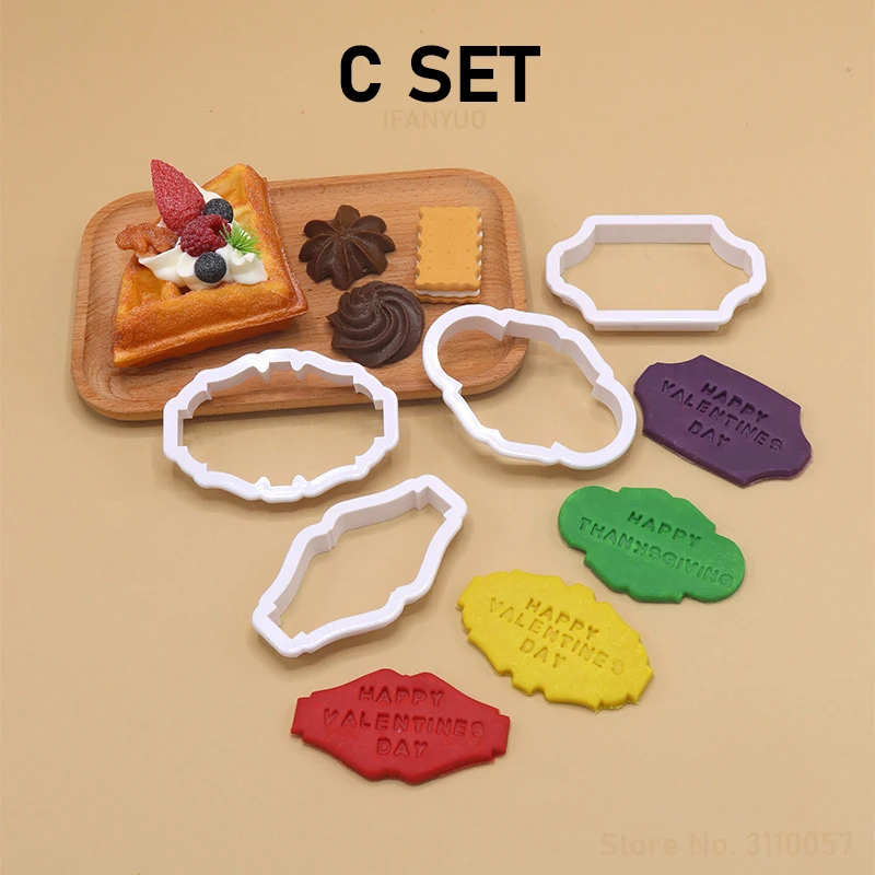 Lot de 4 emporte-pièces vintag - Kitchen Baking Tools Names avis et prix