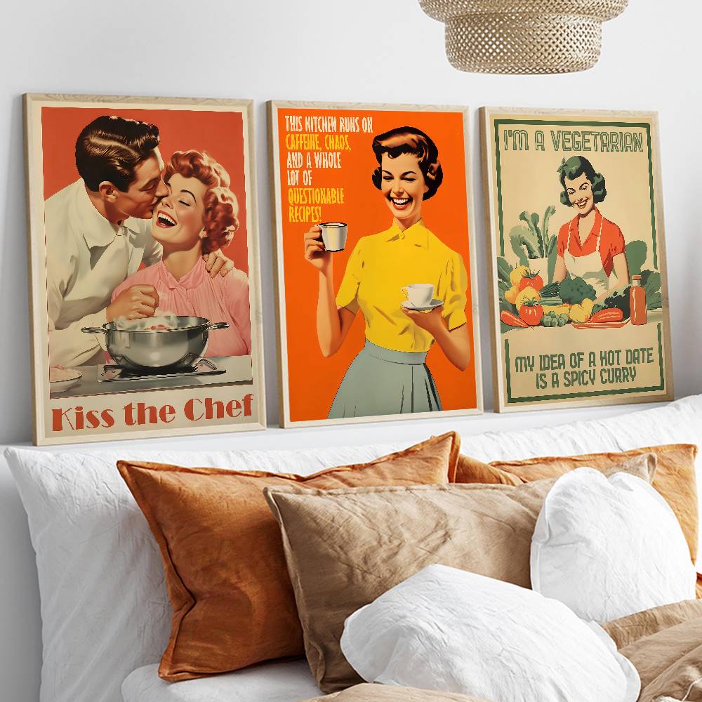 Affiche Murale Rétro de Cuisin - Kitchen Baking Quotes avis et prix