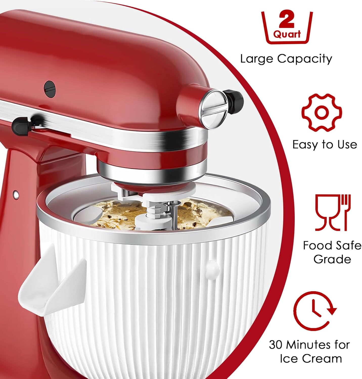 Accessoire de machine à crème  - Stand Mixer Bowl avis et prix