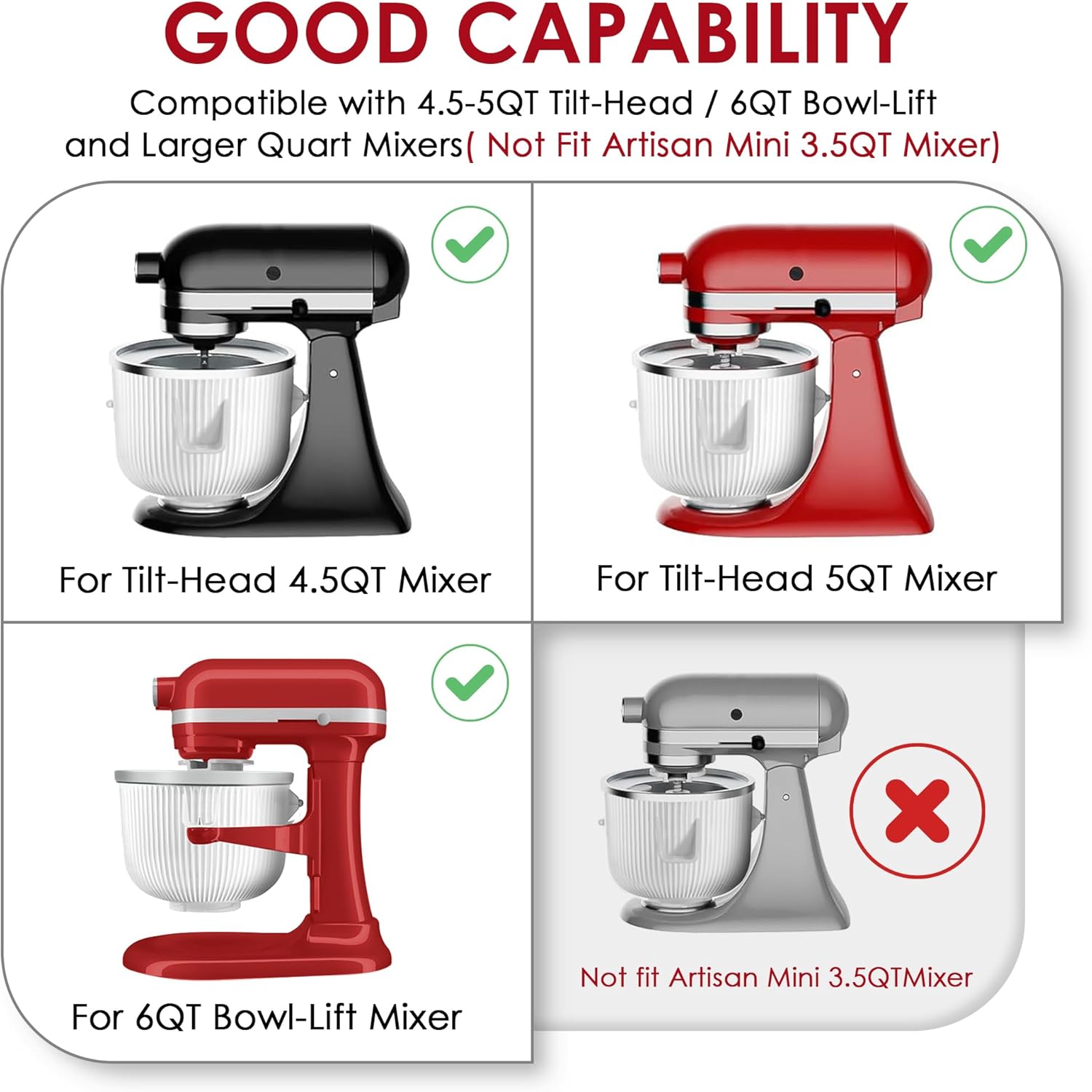 Accessoire de machine à crème  - Stand Mixer Bowl avis et prix