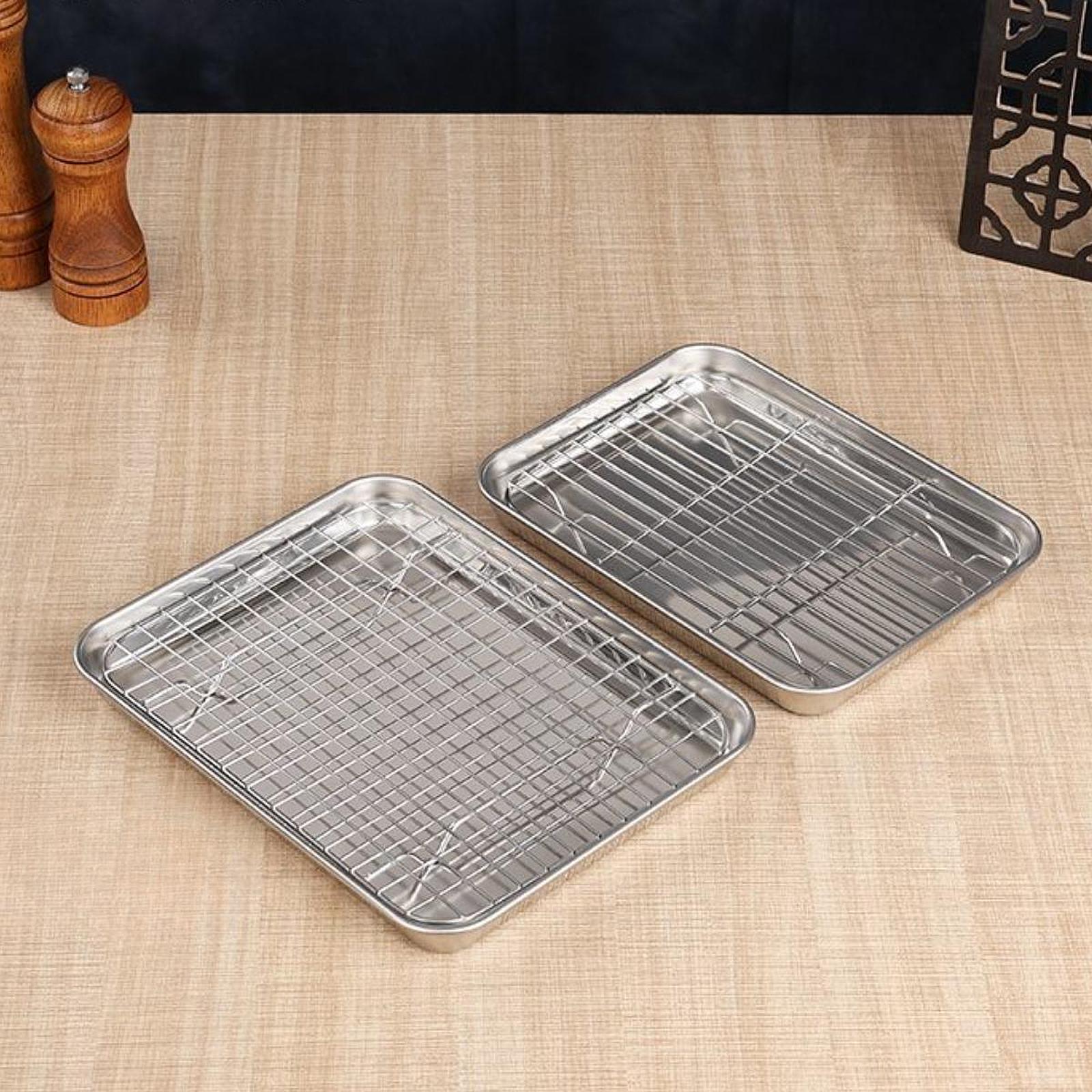 Plaque à pâtisserie avec grill - Kitchen Baking Pan Storage avis et prix